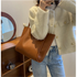 [GIRLS GOOB] Women's Basic Big Size Shoulder Bag - OEM China